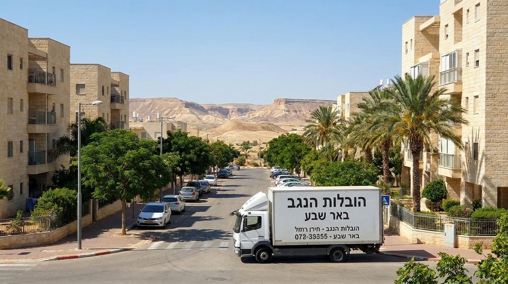 פינוי פשוט משאית פינויים בבאר שבע